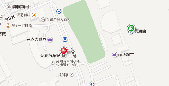 芜湖火车站到汽车站怎么走
